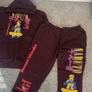 Naruto Maroon men’s jumper